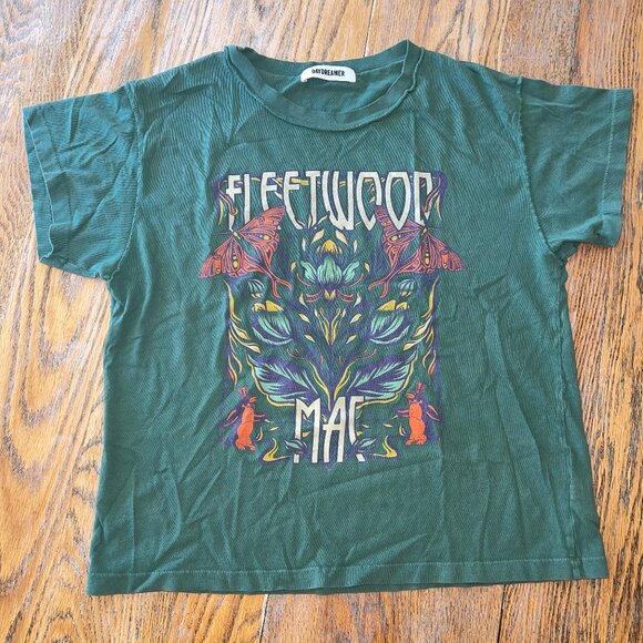 DAYDREAMER Fleetwood Mac Butterflies Reverse Tee - Picture 1 of 6